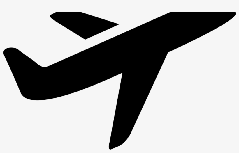 Drawn Airplane Takeoff - Airliner, transparent png download