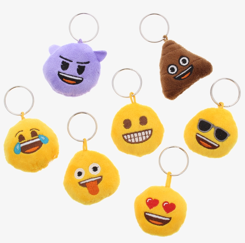 Emoji Sleutelhanger Diverse Varianten - Porte Clé Emoji Action, transparent png download