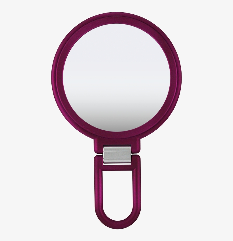Soft Touch Hanging / Standing 5" Mirror - Circle, transparent png download