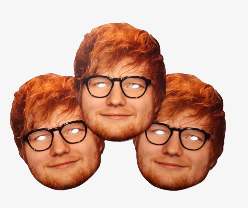 Download Ed Sheeran Masks - Illustration - HD Transparent PNG - NicePNG.com