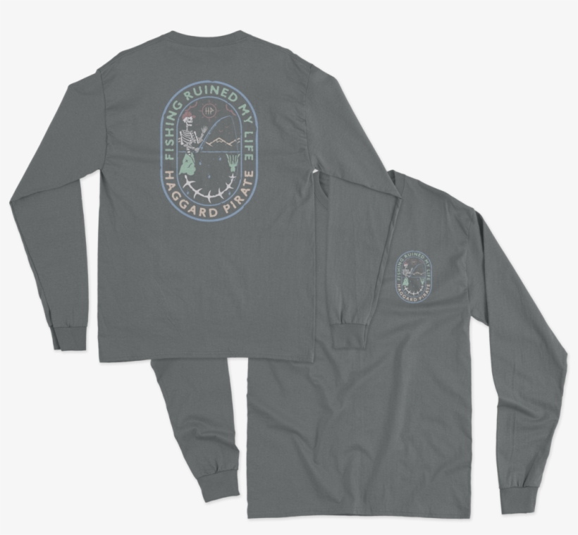 Long-sleeved T-shirt, transparent png download