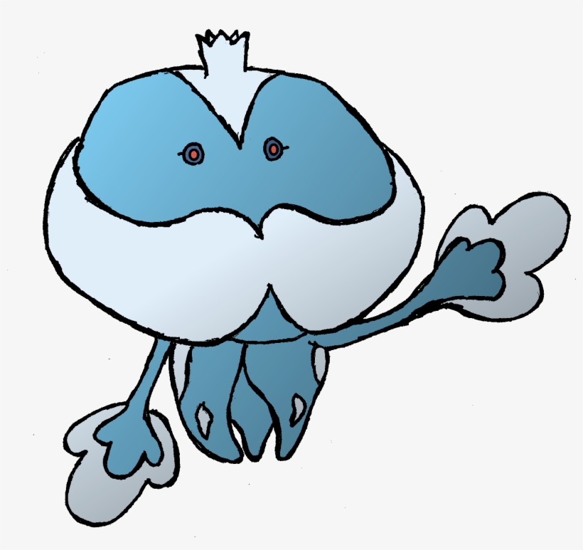 Jellicent, transparent png download