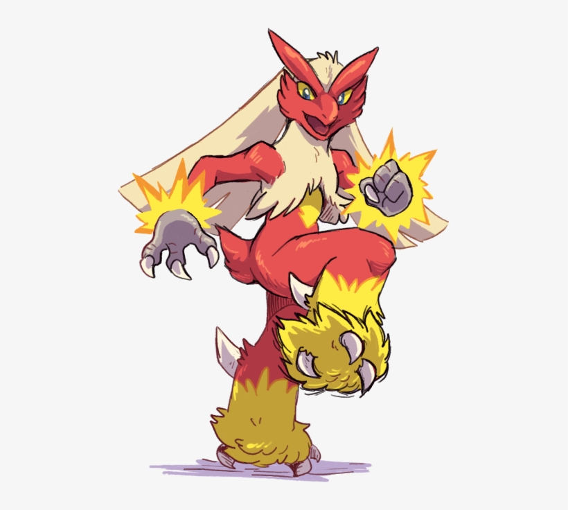 Blaziken For @lurking - Cartoon, transparent png download