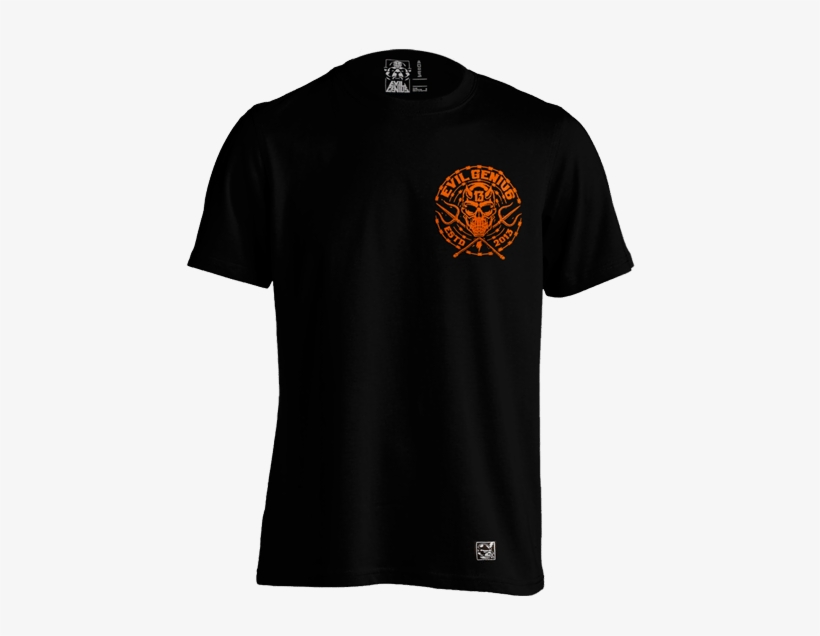 Evil Genius Skull Fkr - Active Shirt, transparent png download