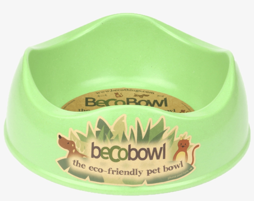 Large Beco Dog Bowl Green - Beco Beco Bowl, transparent png download