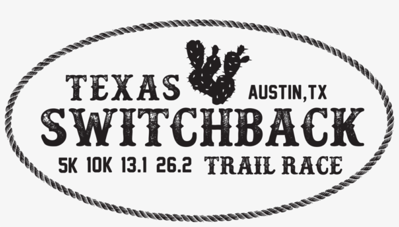 Texas Switchback Trail Race - Emblem, transparent png download
