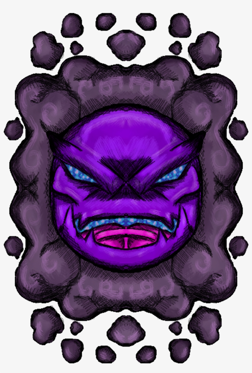Pokemon Gastly, transparent png download
