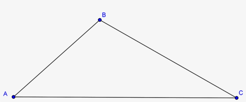 Un Triangulo, Como Es Bien Sabido Es Una Figura Geométrica - Triangulo Abc, transparent png download