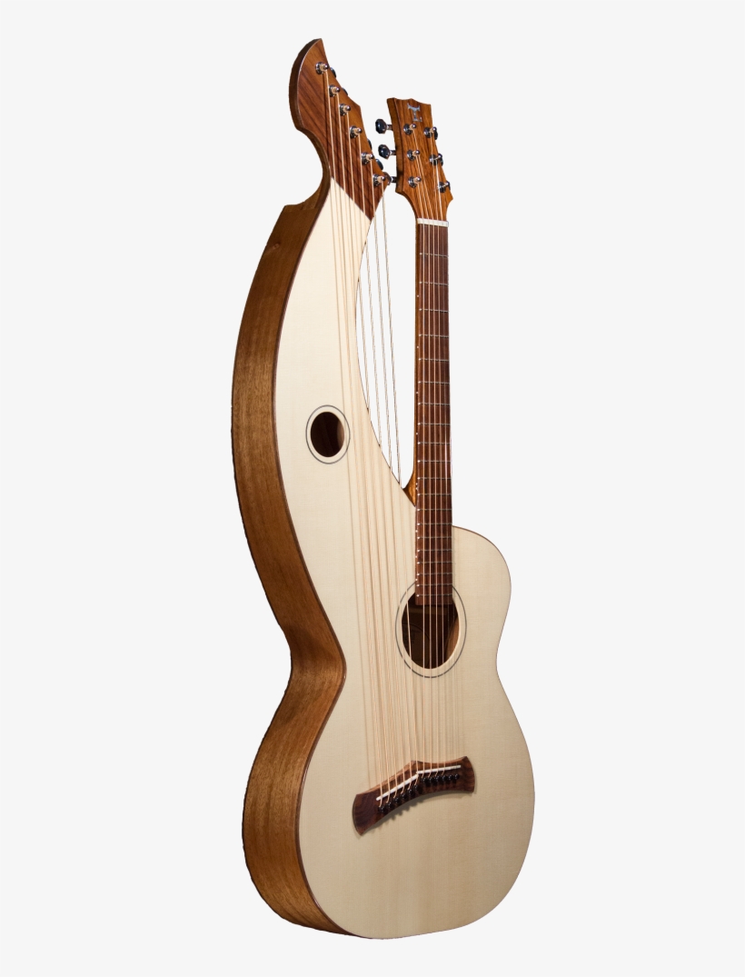 S-12 Harp Guitar - Acoustic Guitar, transparent png download