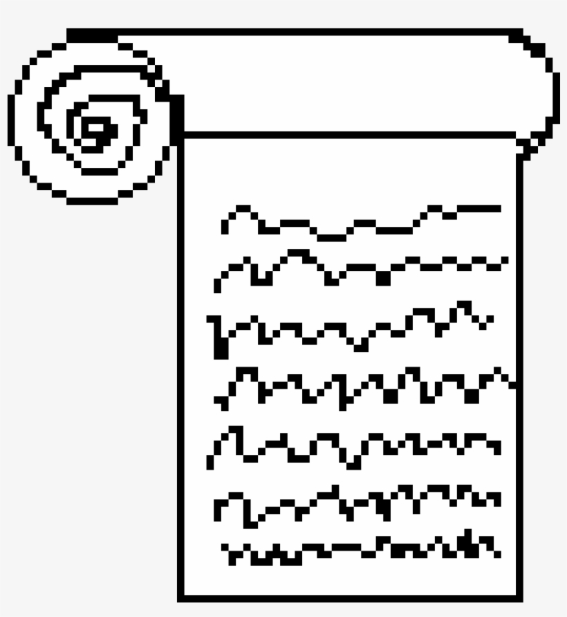 Scroll - Line Art, transparent png download
