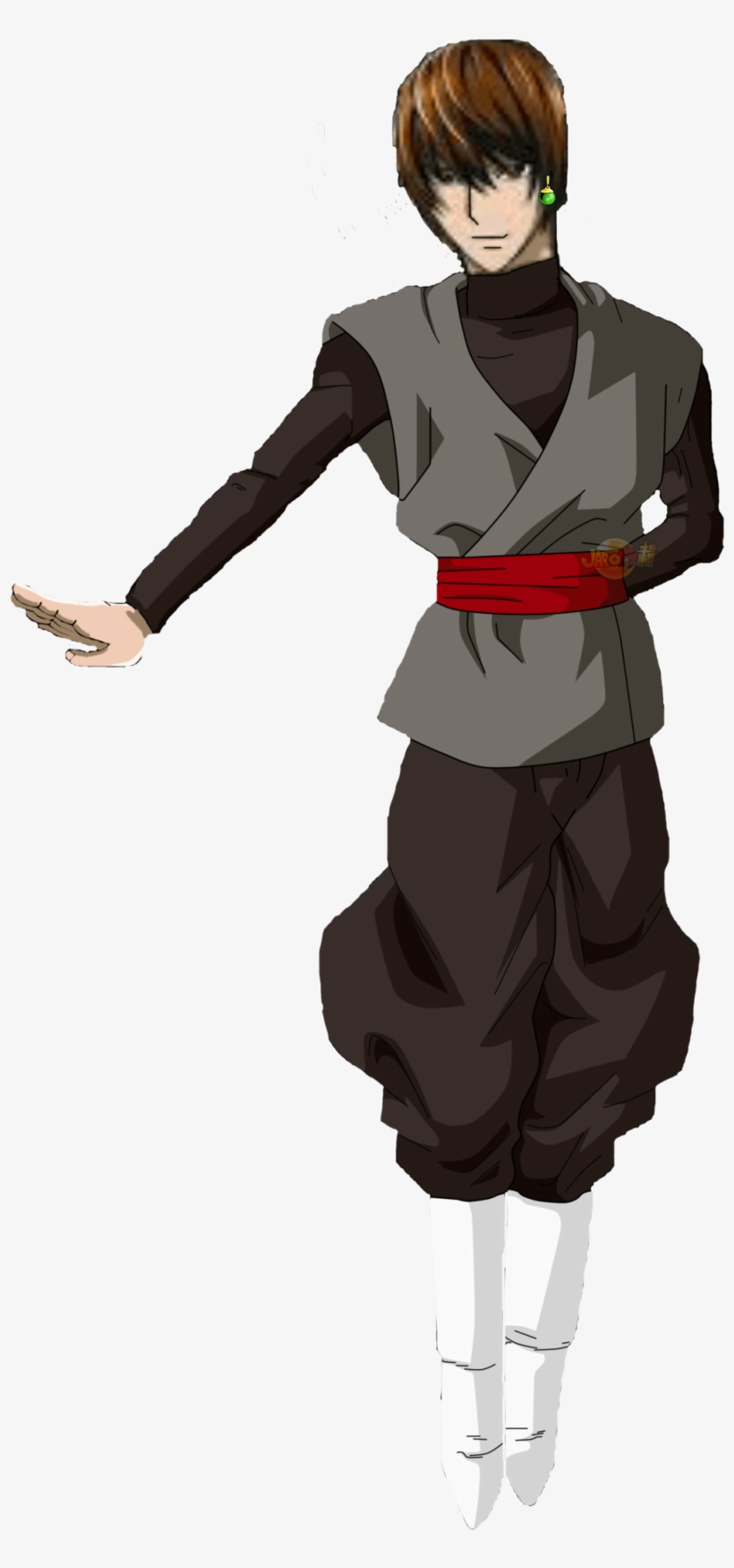 Renders Que Hice De Black Kira,para Mi Canal De Youtube - Death Note, transparent png download