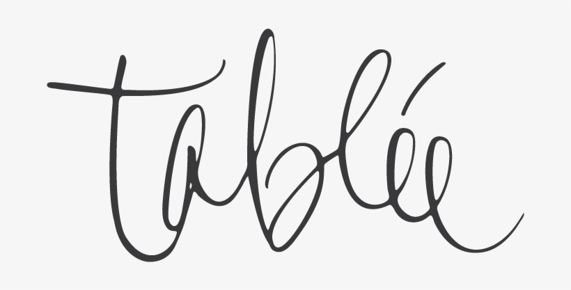 La Tablee Calligraphy Black - Calligraphy, transparent png download