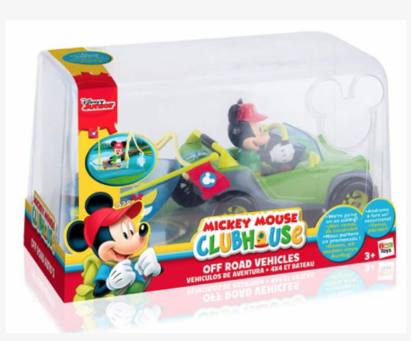 Mickey Vehicle Boat Off Road Vehicle - Mickey Mouse Clubhouse, transparent png download