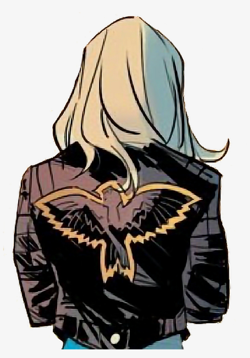 Blackcanary Sticker, transparent png download