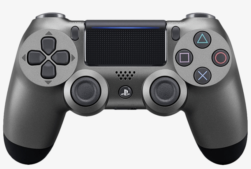 Ps4 Dualshock 4 Controller V2 Steel Black-1 - Black Steel Dualshock 4, transparent png download