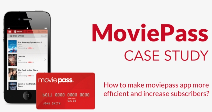 Moviepass App Case Study - Iphone, transparent png download