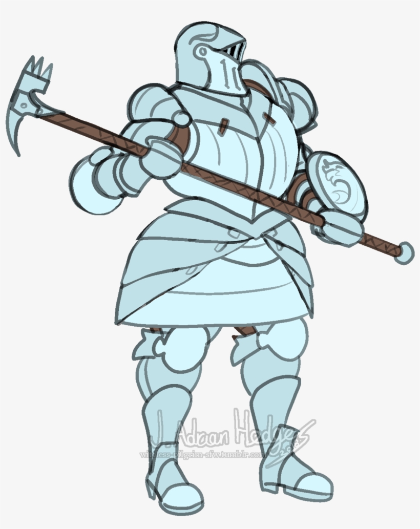Some Random Heavy Armour Knight Design Cause Thats - Cartoon, transparent png download