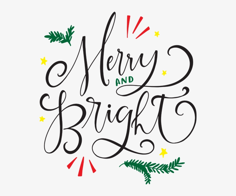 S50022-cp “ - Merry And Bright Png, transparent png download