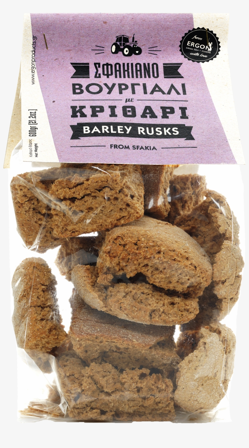 Barley Rusks 600gr - Barley Rusks, transparent png download