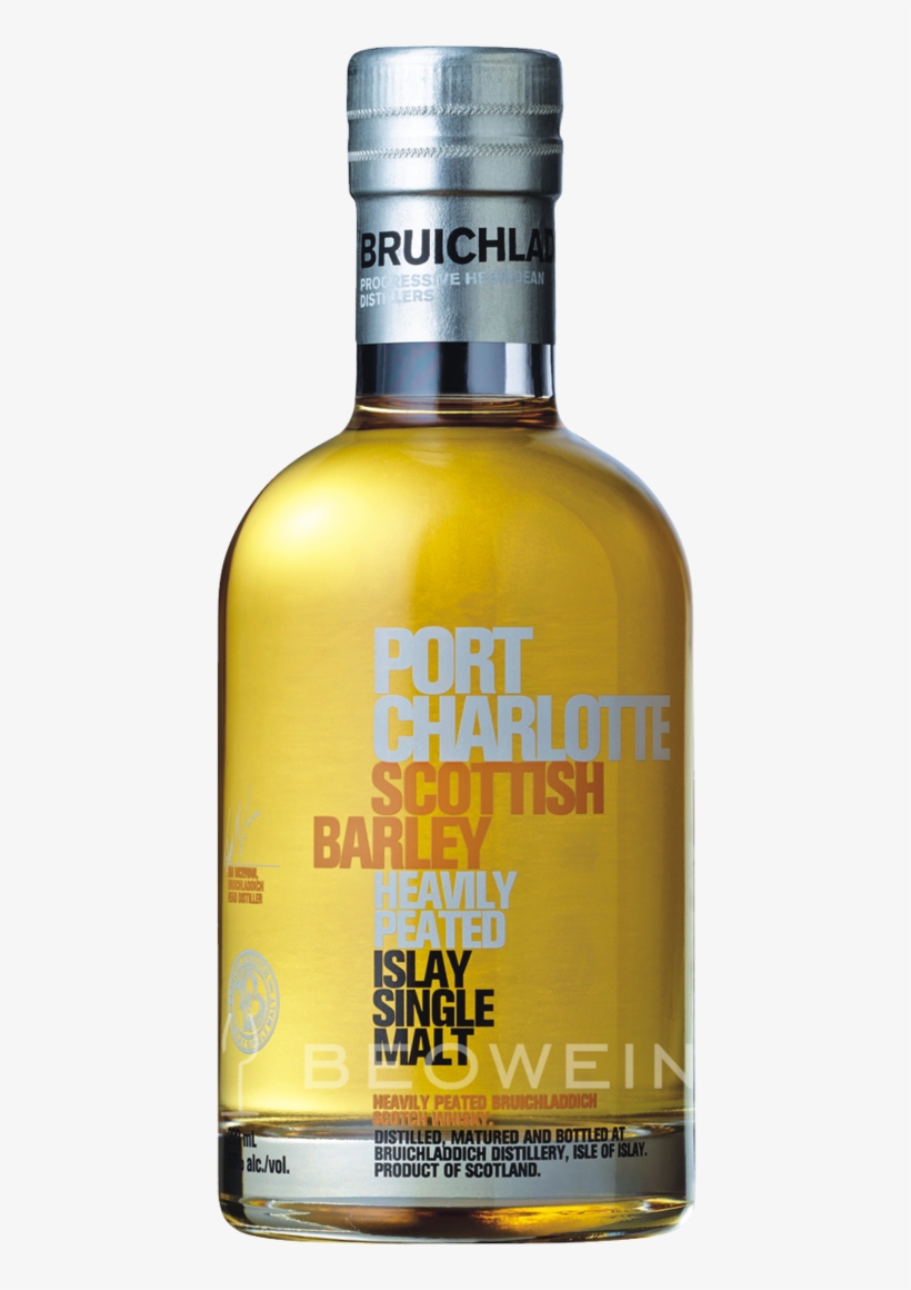 Bruichladdich Port Charlotte Scottish Barley, transparent png download