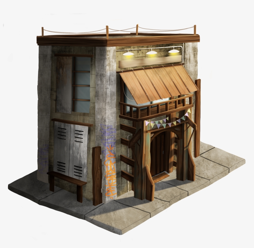 Old House In The Woods - Lumber, transparent png download