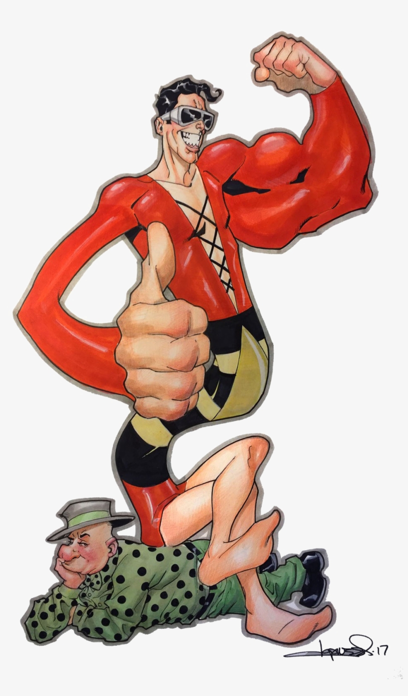 Plastic Man Png Pic - Cartoon, transparent png download