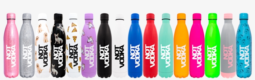 Bullet - Not Vodka Water Bottle, transparent png download