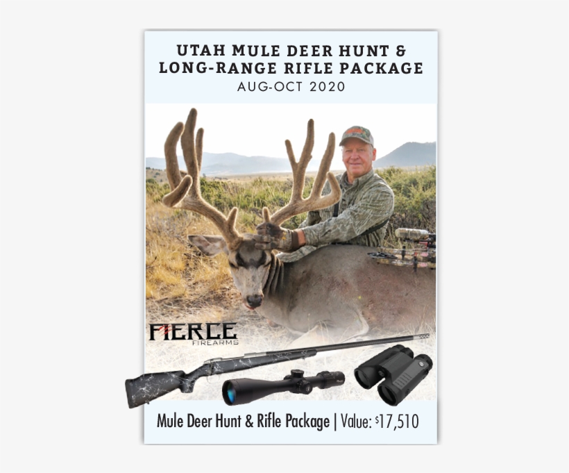 Utah Mule Deer Hunt & Long-range Rifle Package - Elk, transparent png download
