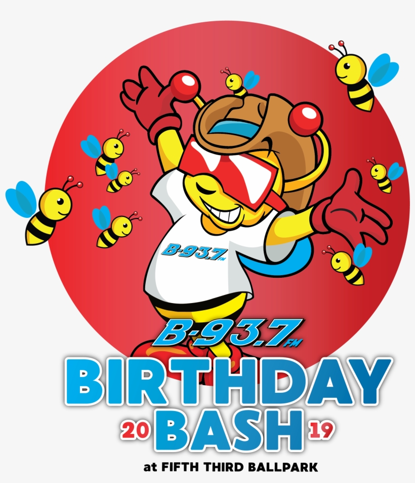 B-93's 2019 Birthday Bash, transparent png download