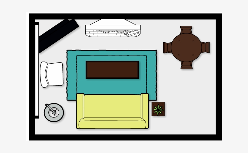 Help Us With Our Tiny Living Room -layout - Home Door, transparent png download