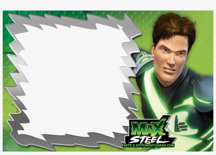Molduras Png Personagens E L Hot Wheels Max Steel - Max Steel, transparent png download