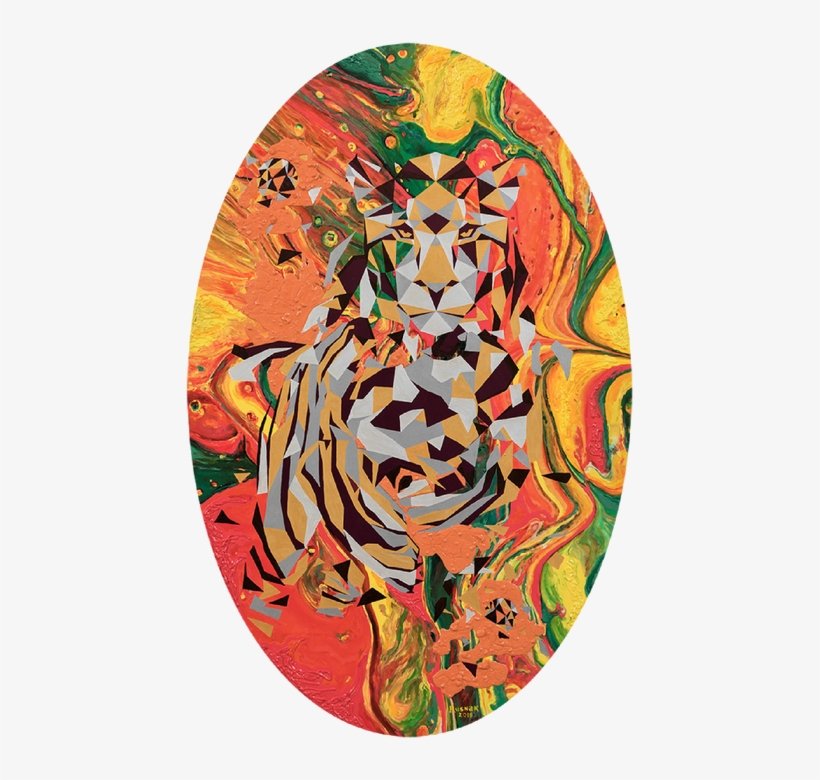 Lioness Is A Symbol Of Power And Transformation - Circle, transparent png download