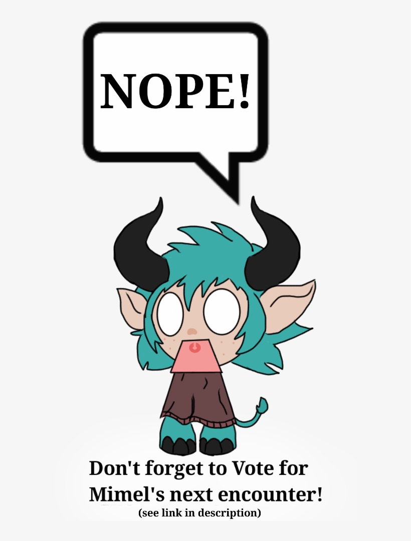 Nope Vote On The Story Reminder - Cartoon, transparent png download