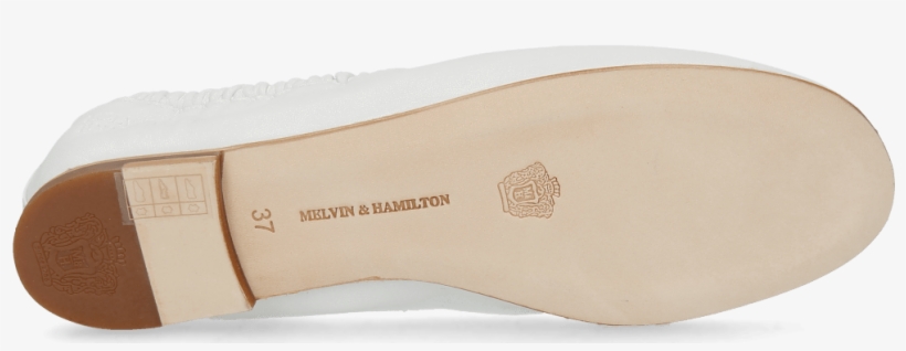Ballet Pumps Iris 2 Nappa White Sheep Platin - Ballet Flat, transparent png download