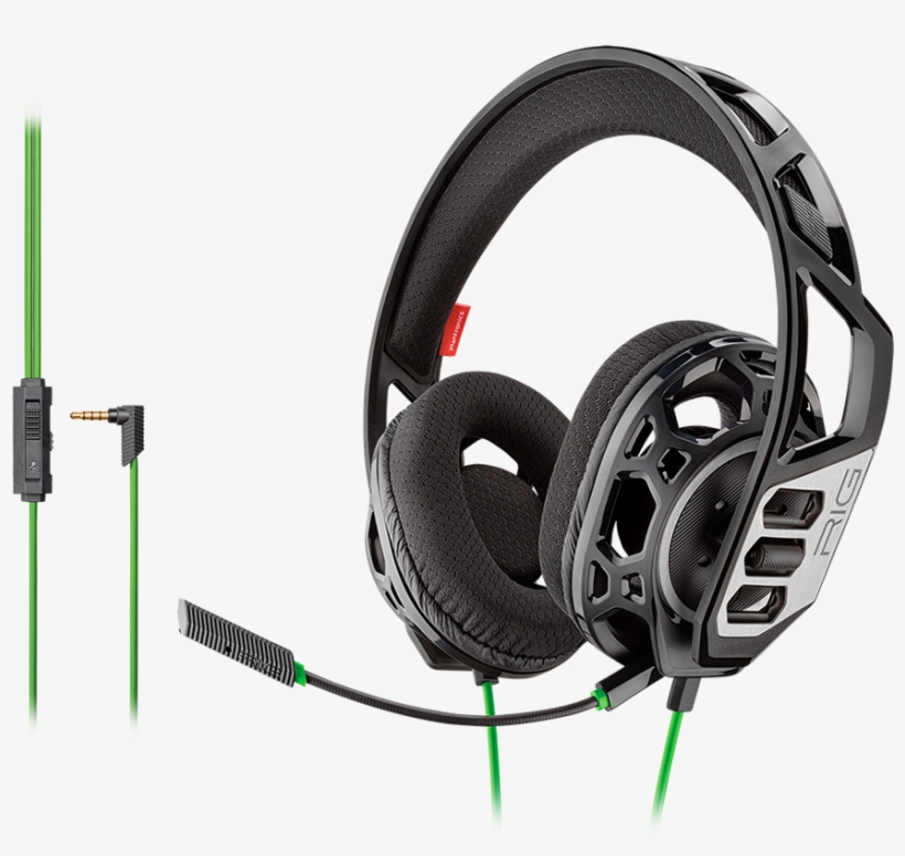 Features - Plantronics Rig 300 Headset, transparent png download