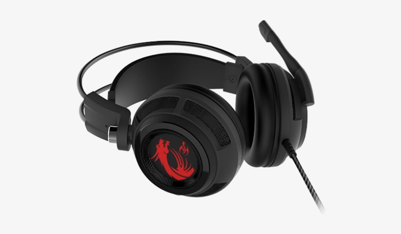 Ds502 Gaming Headset - Msi Headset Ds502, transparent png download