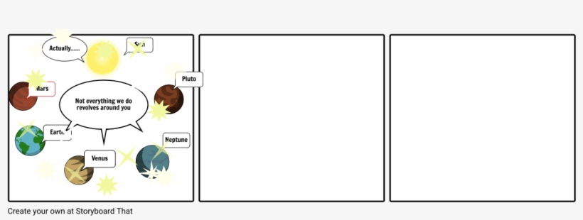 Planet Comic Strip - Illustration, transparent png download