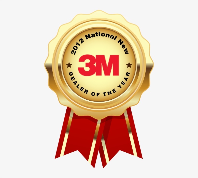 3m National New Dealer Of The Year Window Tint Specialists - Iso 45001 Certified, transparent png download