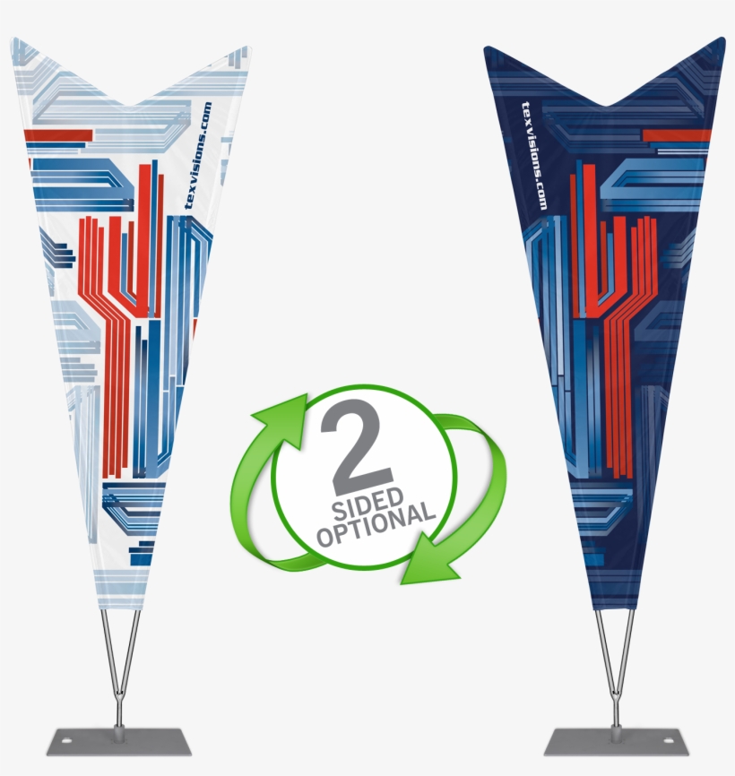 Boost Impact Of An Advertising Display With Double-sided - Banner, transparent png download