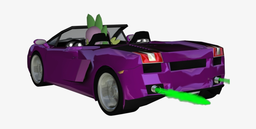 Sparkyfox, Car, Cg, Driving, Fire, Lamborghini, Lamborghini - Lamborghini Gallardo, transparent png download