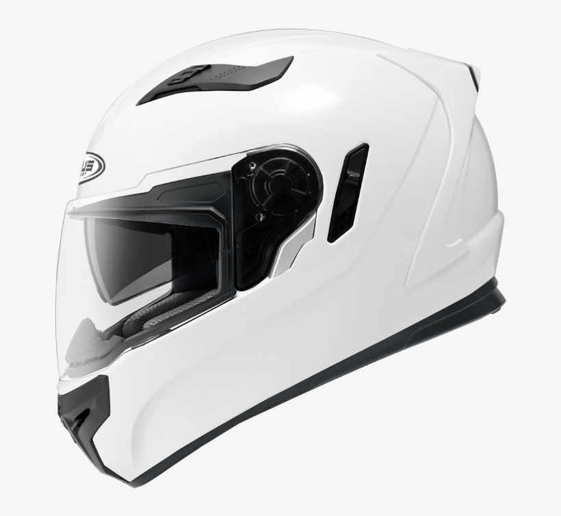 Helm Zeus 813 White, transparent png download