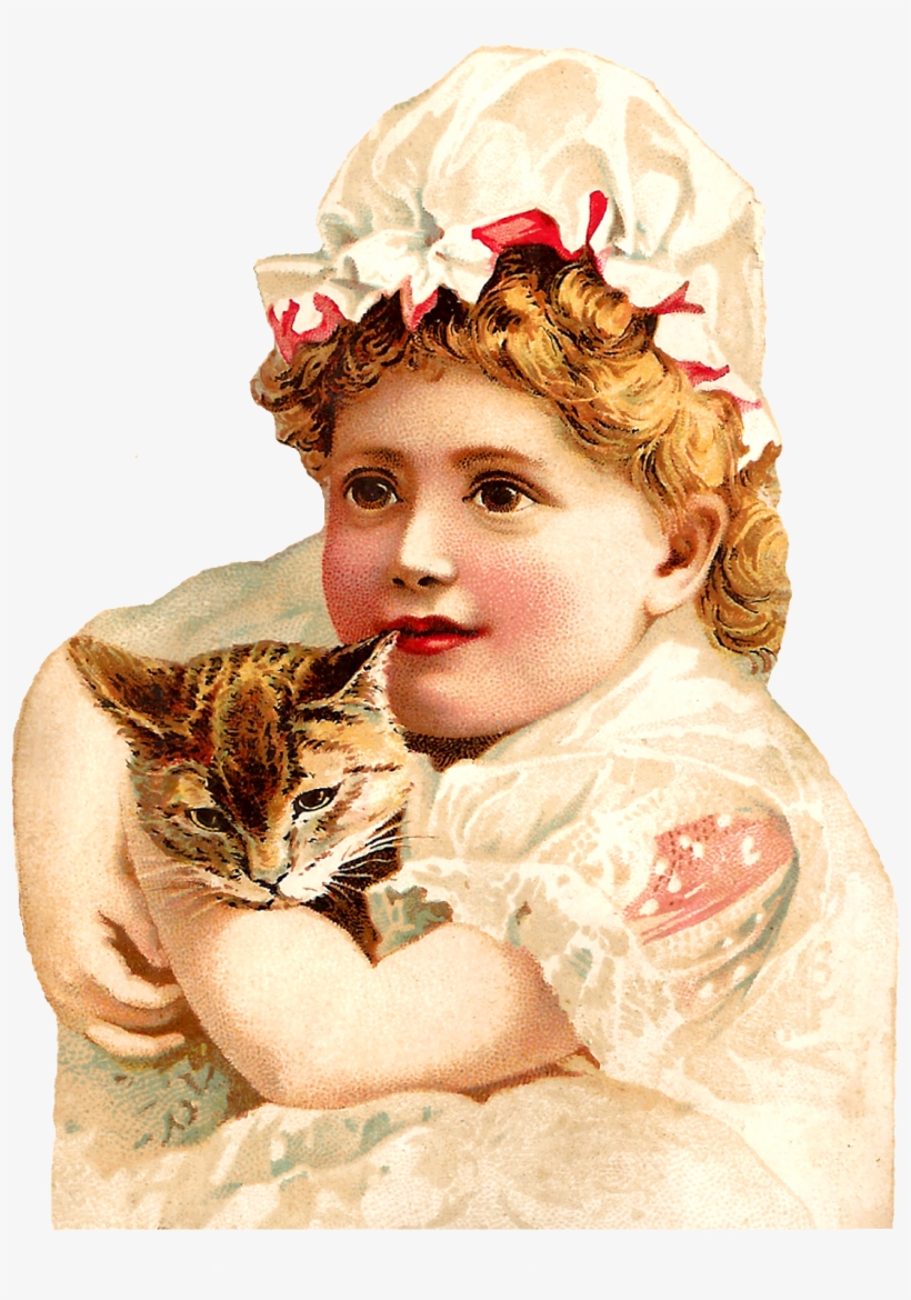 The Second Digital Girl Illustration Is Of A Little - Postcard, transparent png download