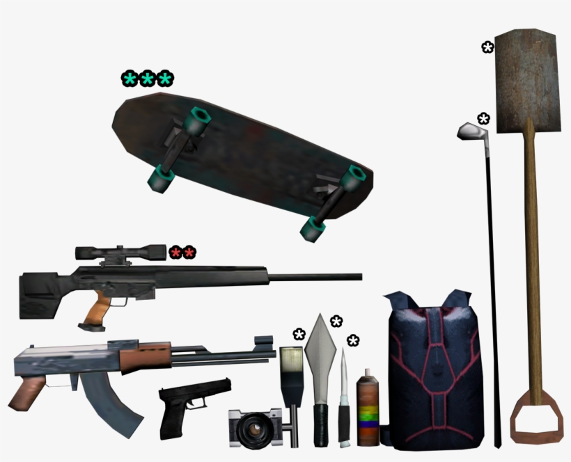 *cutscene Weapons - Firearm, transparent png download