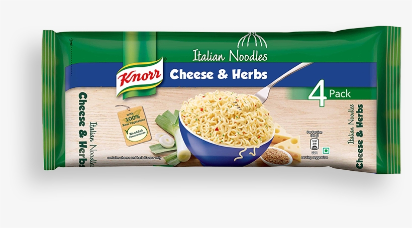 Knorr Italian Cheese And Herbs Pack New Png Knorr Noodles - Knorr Italian Cheese And Herbs Instant Noodles 272, transparent png download