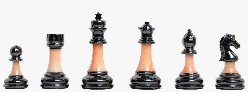 The Contemporary Series Plastic Chess Pieces - Chess, transparent png download