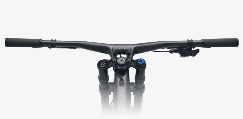Gemini Debuts First Full Integrated Dh Handlebar Bar/stem - Gemini Handlebar, transparent png download