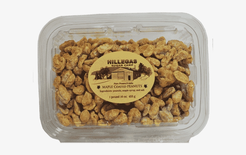 Hillegas Sugar Camp Maple Coated Peanuts Pound - Walnut, transparent png download