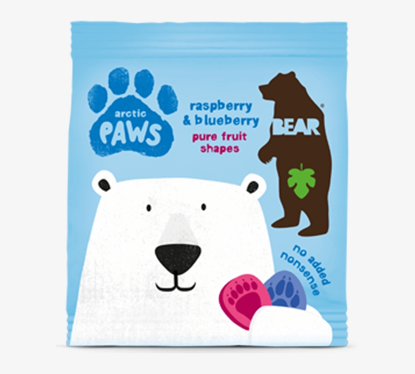 Arctic Paws Web - Bear Paws Fruit Snacks, transparent png download