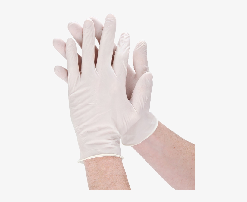 Power Free Latex Examination Glove - Wrist, transparent png download