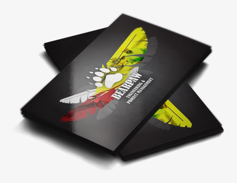 Business Card Mock Up F, transparent png download